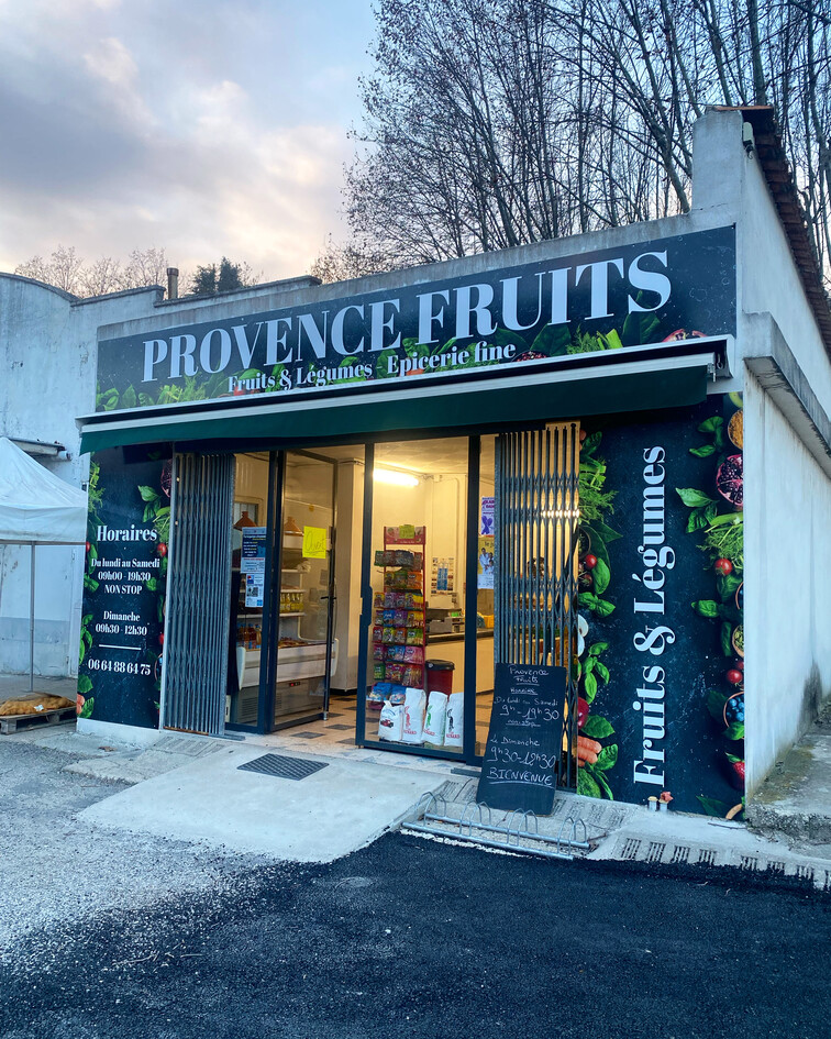 Habillage enseigne